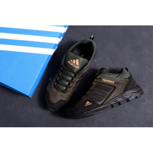 Кросівки чоловічі зелені Adidas