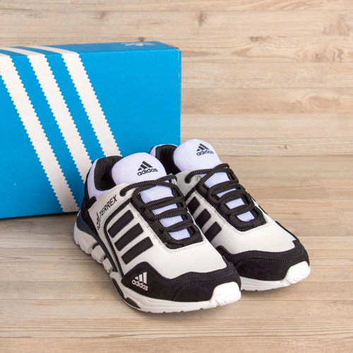 Білі шкіряні чоловічі кросівки Adidas