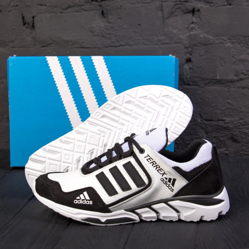 Білі шкіряні чоловічі кросівки Adidas