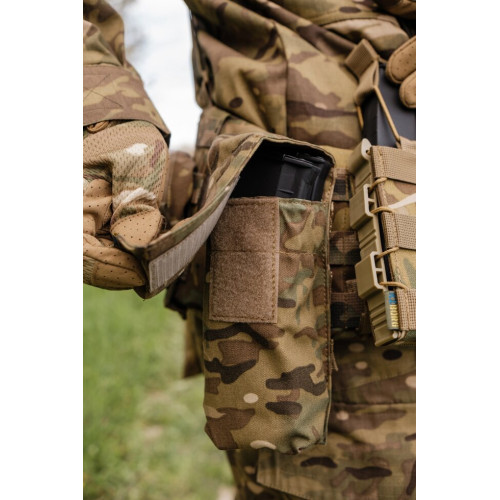 Тактичний підсумк під 2 магазини АК Double Mag Pouch Multicam