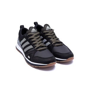 Мужские кожаные кроссовки Adidas Green Star