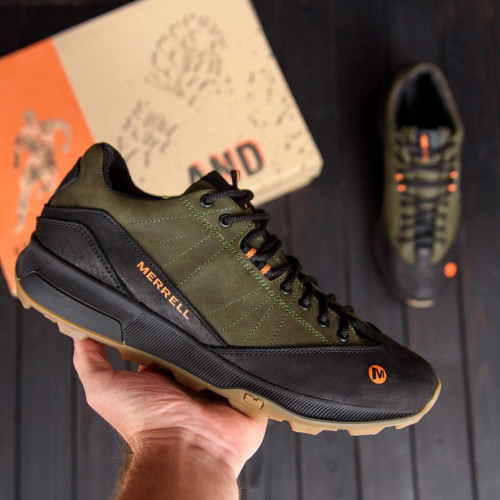 Трекові чоловічі кросівки шкіряні MERRELL