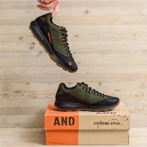 Трекові чоловічі кросівки шкіряні MERRELL