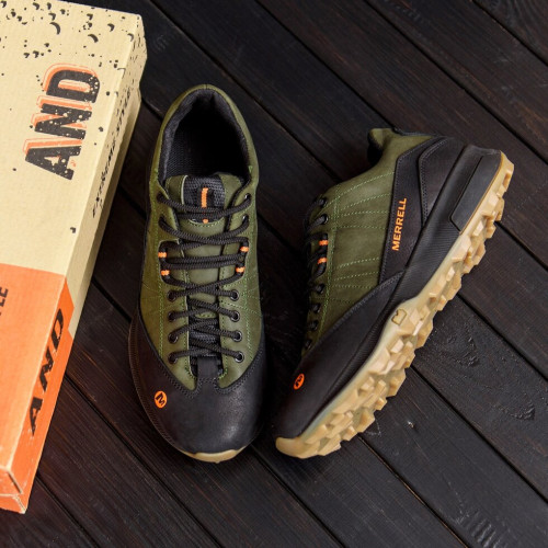 Трекові чоловічі кросівки шкіряні MERRELL