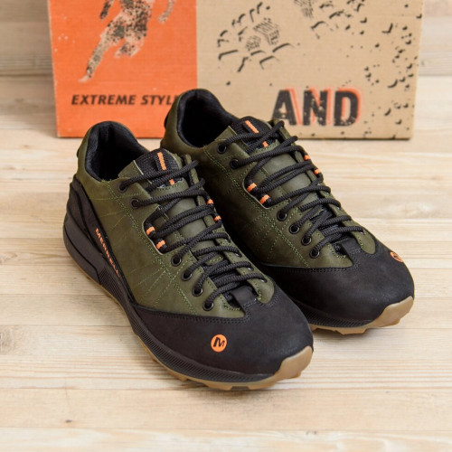 Трекові чоловічі кросівки шкіряні MERRELL