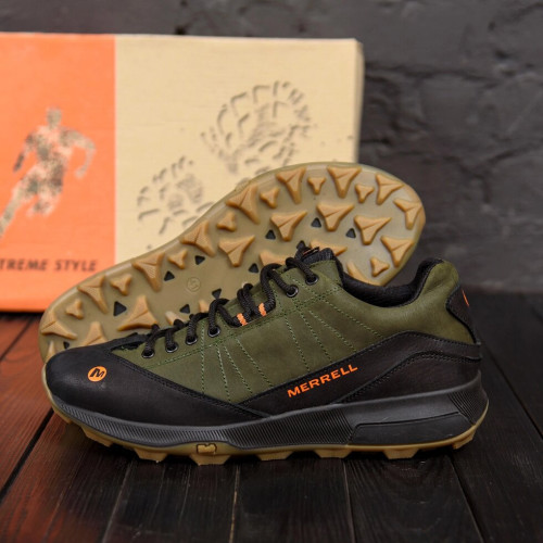 Трекові чоловічі кросівки шкіряні MERRELL