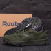 Мужские кожаные кроссовки зеленые Reebok Мужские кожаные кроссовки зеленые Reebok
