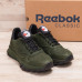 Мужские кожаные кроссовки зеленые Reebok Мужские кожаные кроссовки зеленые Reebok