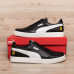 Кеды мужские кожаные черные Puma SCUDERIA