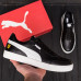 Кеды мужские кожаные черные Puma SCUDERIA