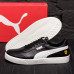 Кеды мужские кожаные черные Puma SCUDERIA