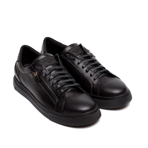 Кожаные мужские кеды ORTEGA Aircross Black
