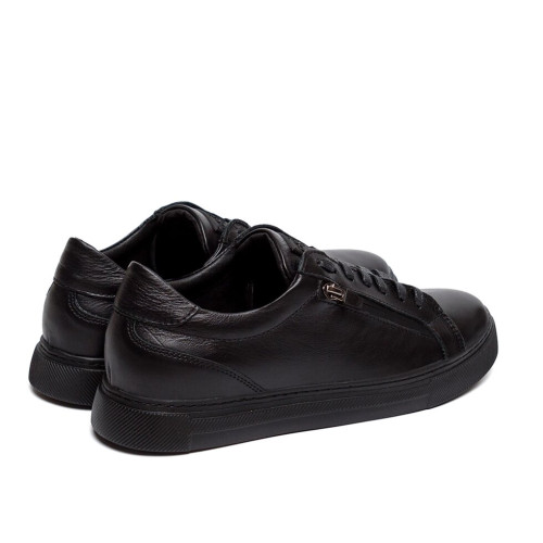 Кожаные мужские кеды ORTEGA Aircross Black