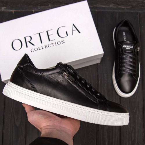 Кожаные мужские кеды ORTEGA Aircross