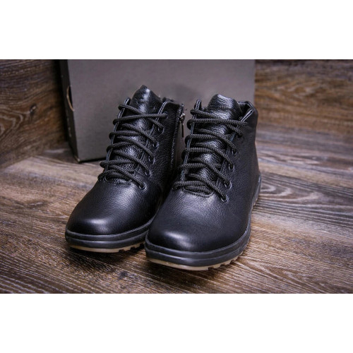 Чоловічі зимові шкіряні черевики Е-series New Line